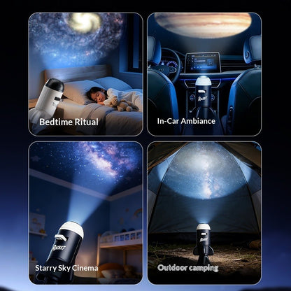 Cohete Proyector de Planetas para Dormir